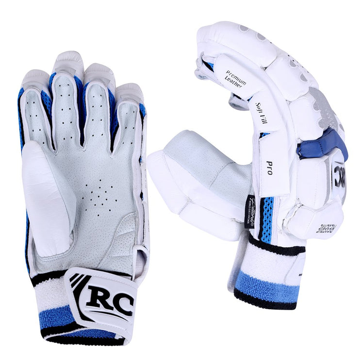 High-quality cricket batting gloves for Juniors, Youths, and Adults, offering comfort, grip, and protection, available in various levels.